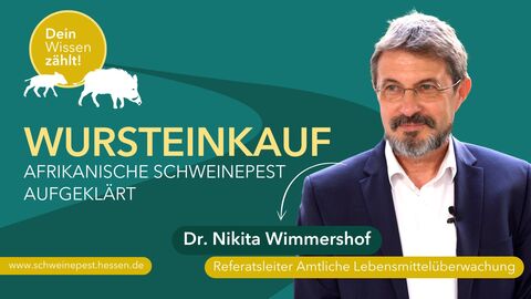 Das Vorschaubild zeigt Dr. Nikita Wimmershof, Referatsleiter für die amtliche Lebensmittelüberwachung am Hessischen Ministerium für Landwirtschaft und Umwelt